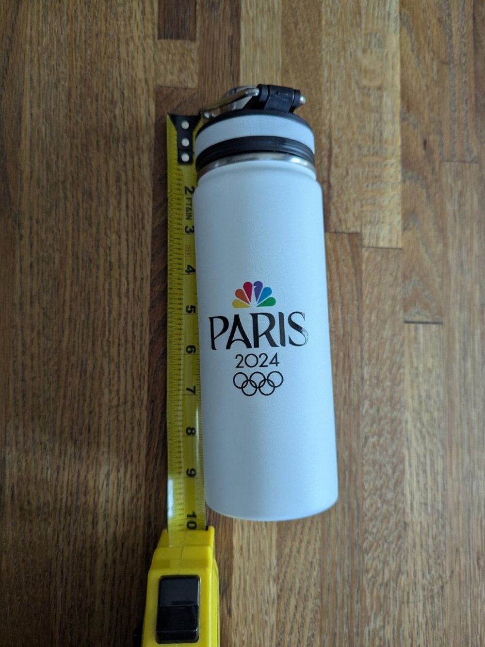 Paris 2024 Olympics NBC Stainless Water Bottle with Handle